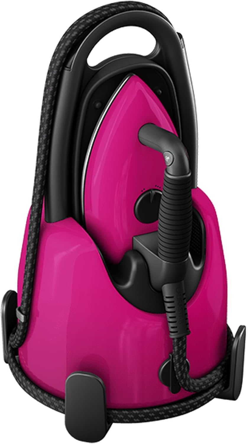 Laurastar Lift Plus Ultimate Black, Centrale Vapeur Nomade 3en1, Repasse, Défroisse et Purifie Vos Textiles, Vapeur Hygiénique, Design, Réservoir Amovible, Repassage Vertical, Enrouleur Automatique,