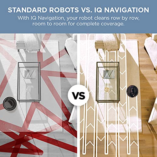 Shark RV2502AE AI Ultra Robot Vacuum with XL HEPA Self-Empty Base, Bagless, 60-Day Capacity, LIDAR Navigation, Smart Home Mapping, UltraClean, Perfect for Pet Hair, Compatible with Alexa, Black