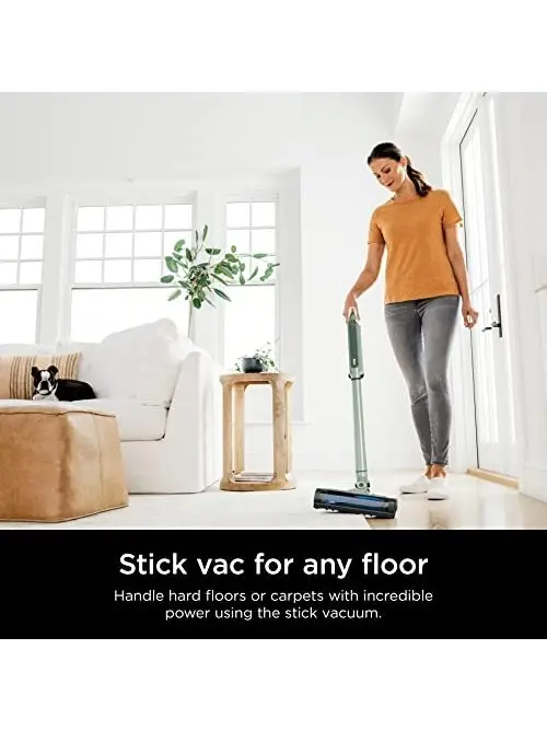 Shark WS642RG WANDVAC System Pet 3-in-1 Ultra-Lightweight Powerful Cordless Stick & Handheld Vacuum Combo with Charging Dock, Duster Crevice Tool & Pet Multi-Tool, Rose Gold