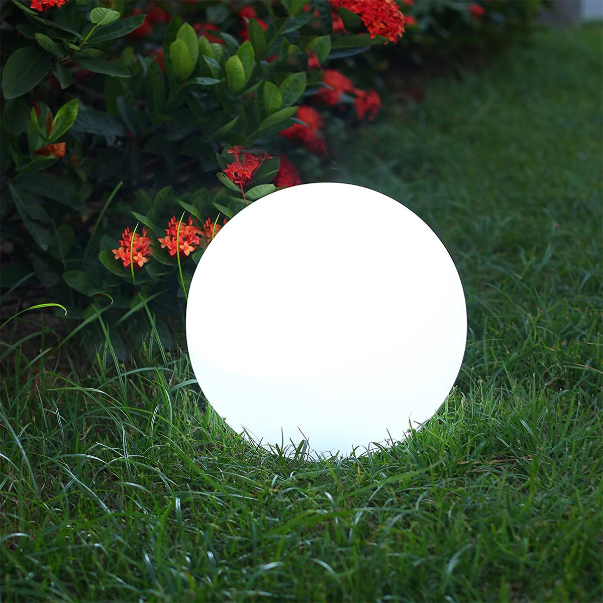 2 Boules lumineuses solaires solsty c30 ∅30cm Lumisky