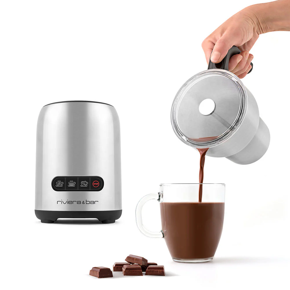 Chocolatière émulsionneur induction en inox Riviera et bar