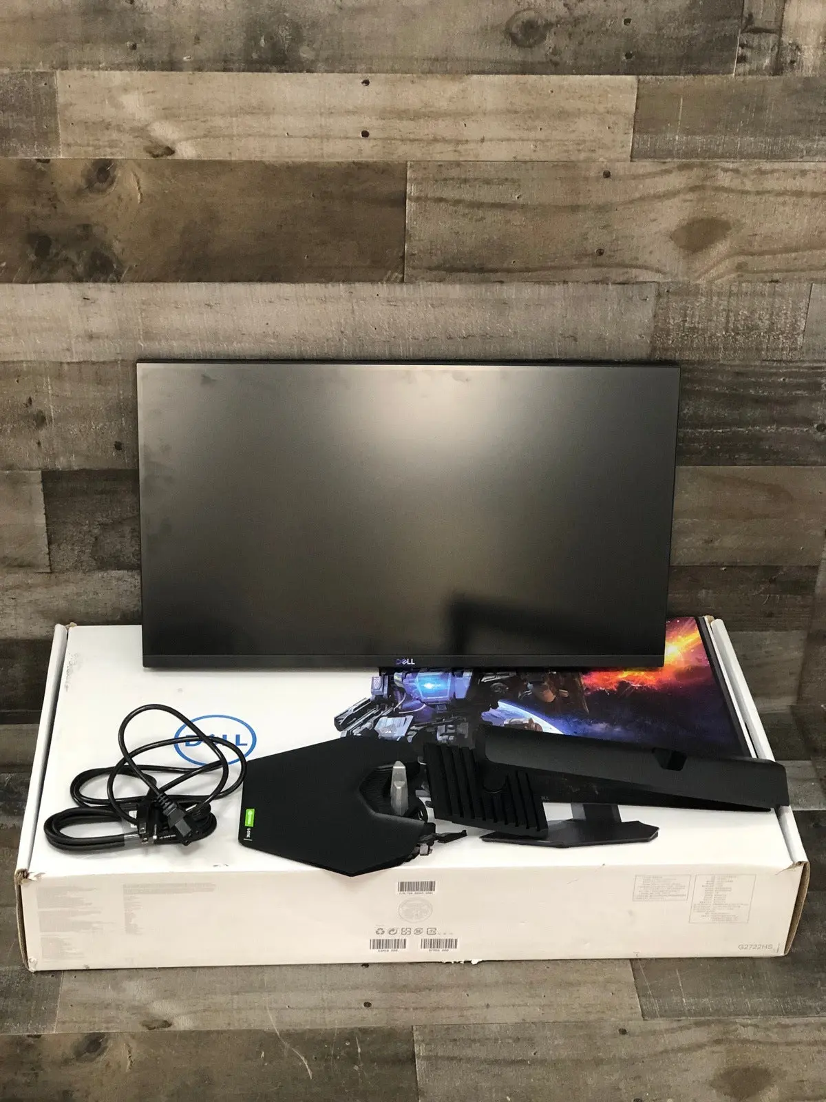 Dell G2722HS IPS 27 Inch 165Hz Gaming Monitor - (FHD) Full HD 1920 x 1080p, LED LCD Display, AMD FreeSync Premium and NVIDIA G-Sync Compatible, HDMI, DisplayPort, Thin Bezel - Black