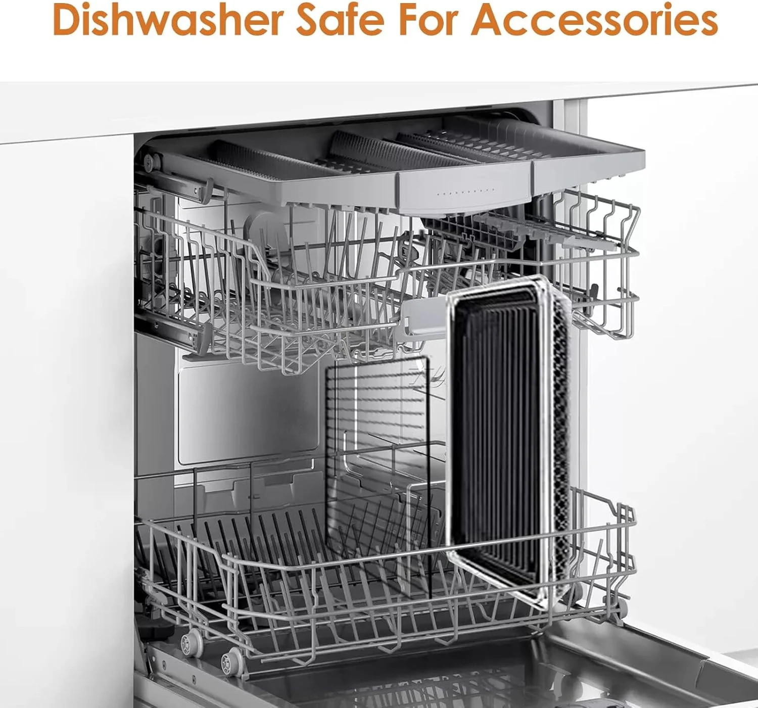 Nuwave Bravo Air Fryer Toaster Smart Oven, 12-in-1 Countertop Convection, 1800 Watts, 21-Qt Capacity, 50°-450°F Temp Controls, Top and Bottom Heater Adjustments 0%-100%, PFAS Free, Stainless Steel