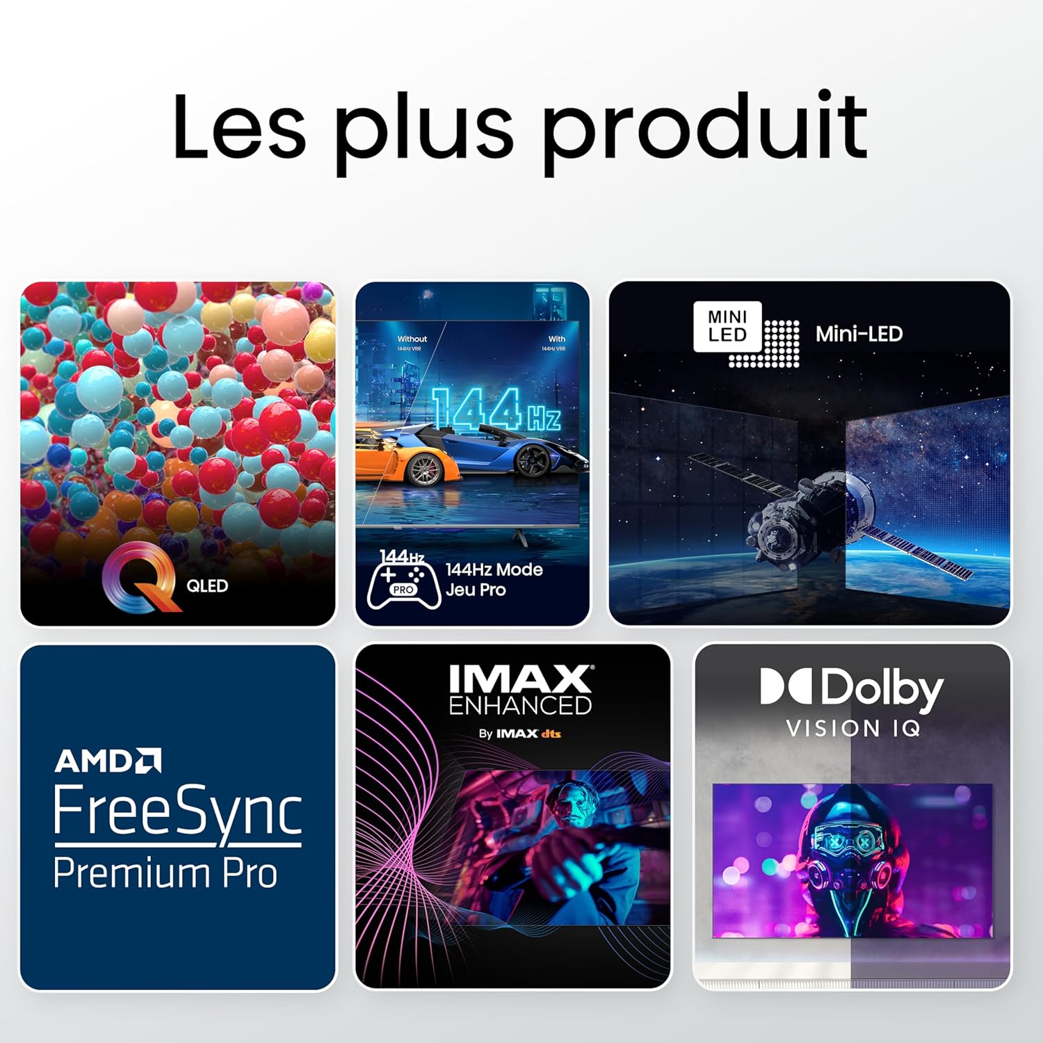 Hisense Smart TV 43 Pouces 43A6N 4K UHD, Dolby Vision, HDR, VIDAA avec Youtube, Netflix, Disney+, Canal +