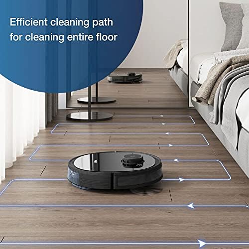 ECOVACS X8 PRO OMNI Robot Aspirateur Laveur avec Station Tout-En-Un, Puissance 18000Pa, Nettoyage Automatique Instantané OZMO ROLLER, Nettoyage à l'eau chaude 75℃, Ajout Solution Nettoyage Automatique