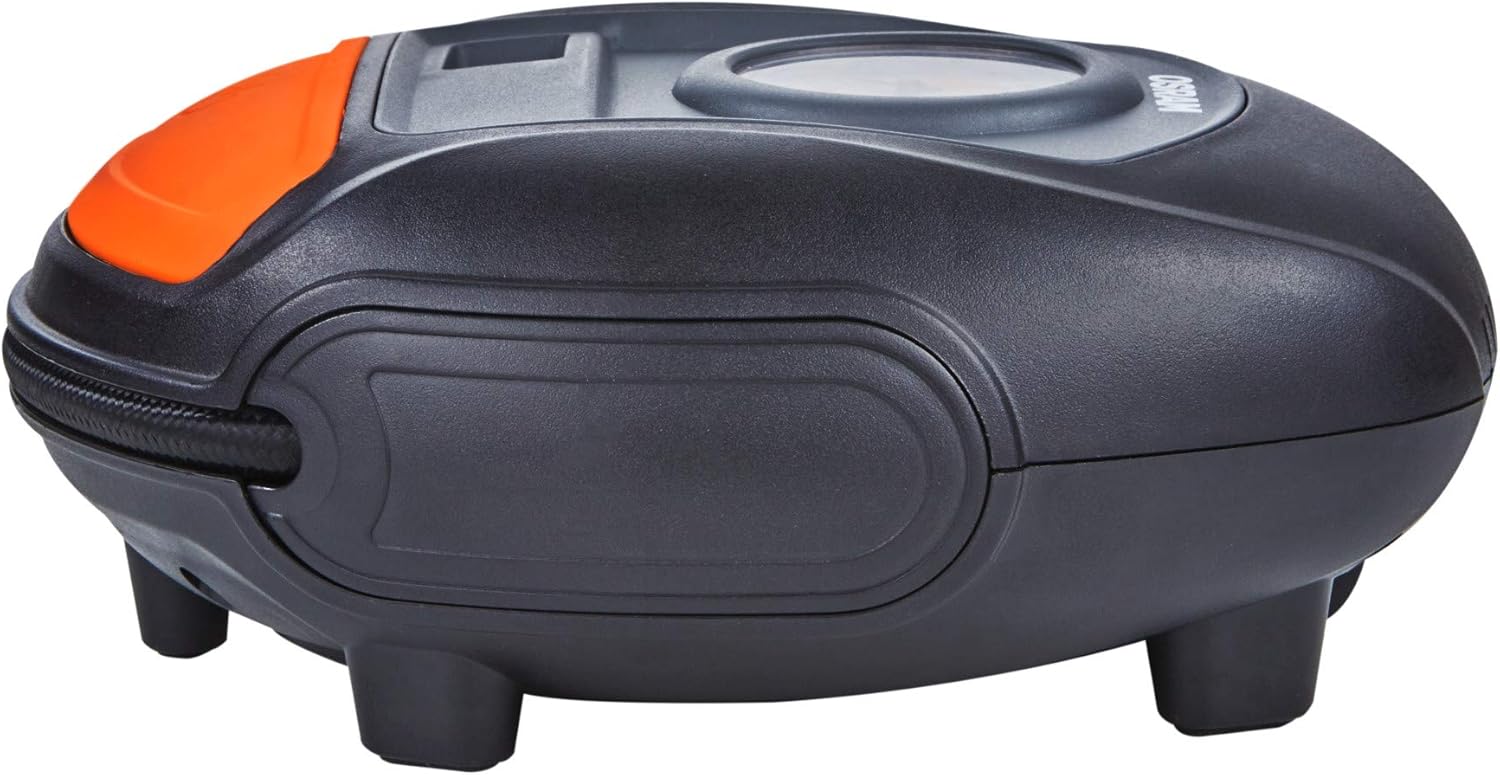 OSRAM TYREinflate Connect 650, compresseur de pneu numérique avec arrêt automatique et lumière LED, compresseur portable 12V pour pneus de voiture, connexion électrique via allume-cigare