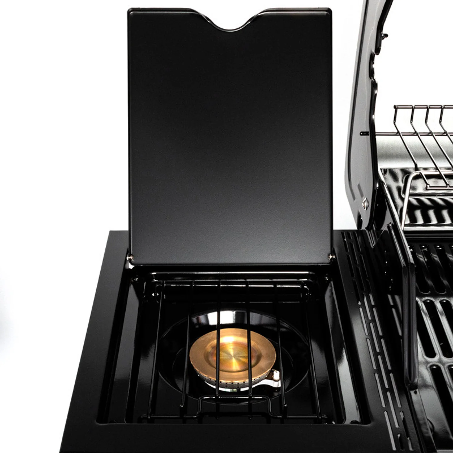 Barbecue au gaz BRISBANE - 4 brûleurs 14kW + réchaud Somagic