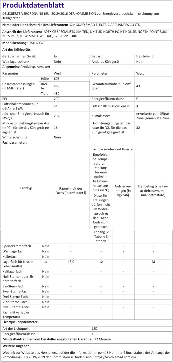 SMETA Frigo 12V, Réfrigérateur Camping 12V 220V 40L, Frigo Caravane, Mini Frigo de Chambre, Frigo 12V Camping Car, Réfrigérateur pour Voiture, Van, Fourgon, Bureau, Gîte - Noir