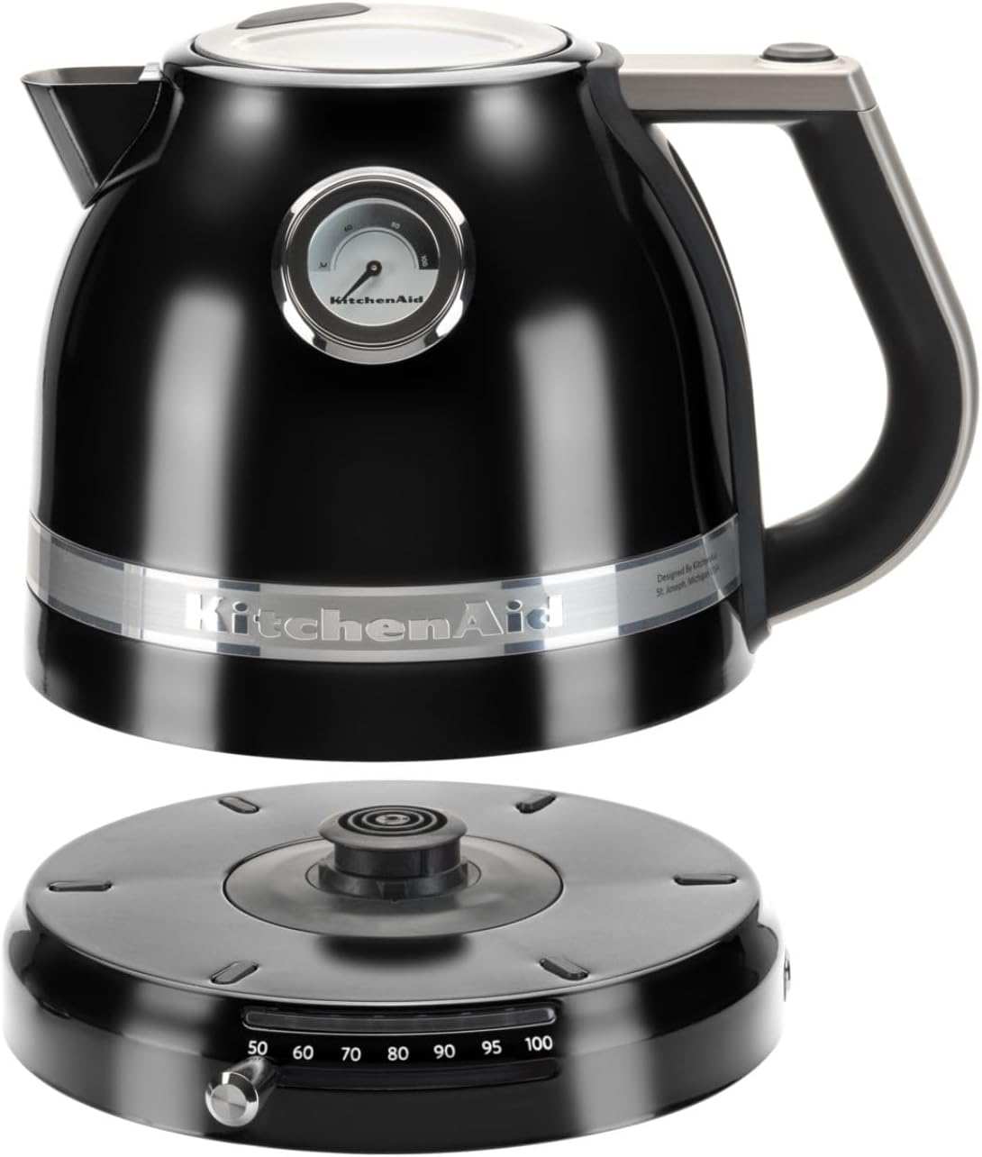 KitchenAid Artisan Bouilloire Électrique | Température Réglable | Bleu encre 1,5 L