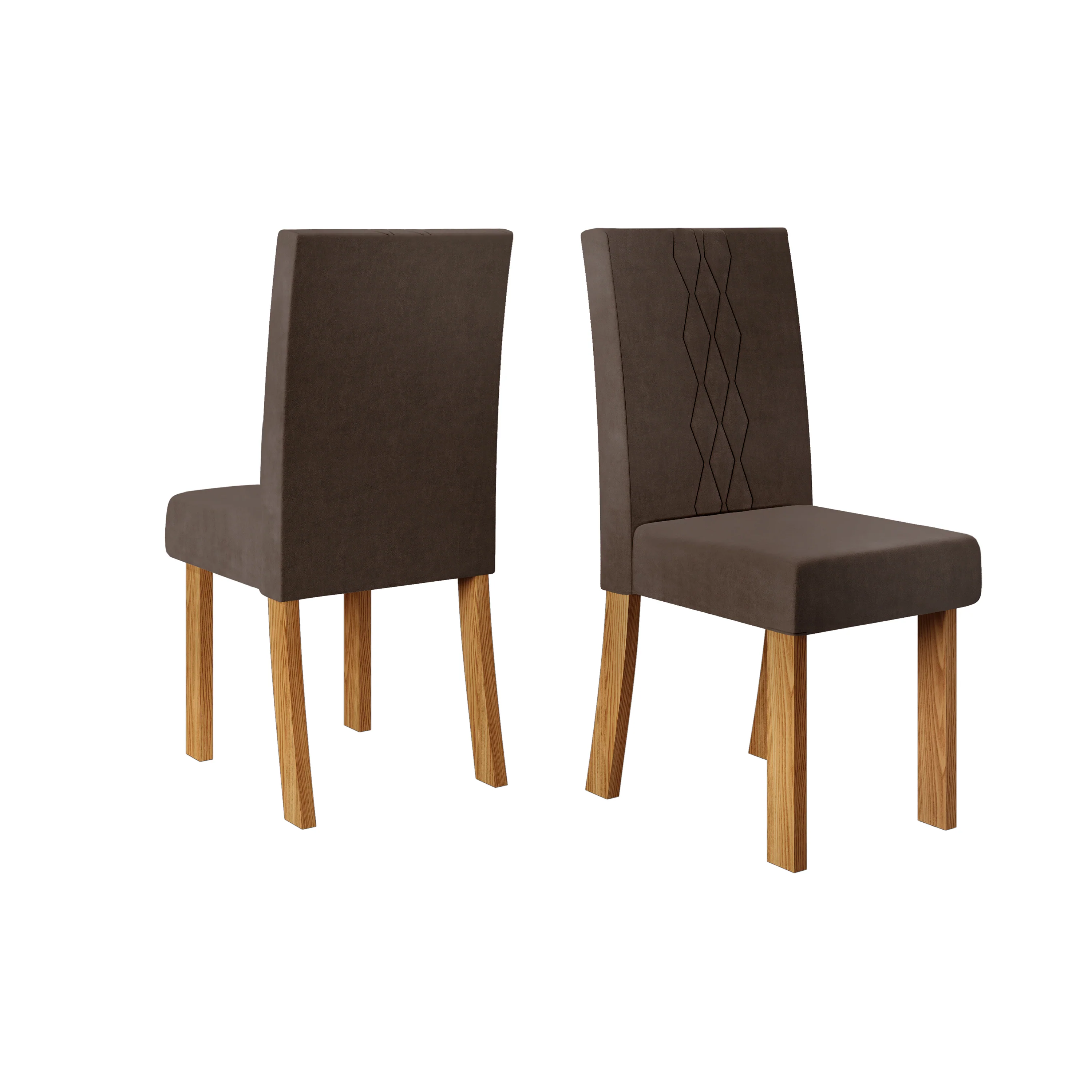 CHAISE DJ ELIS CARVALHO NOBRE/VELUDO MOCA * 20129.7016