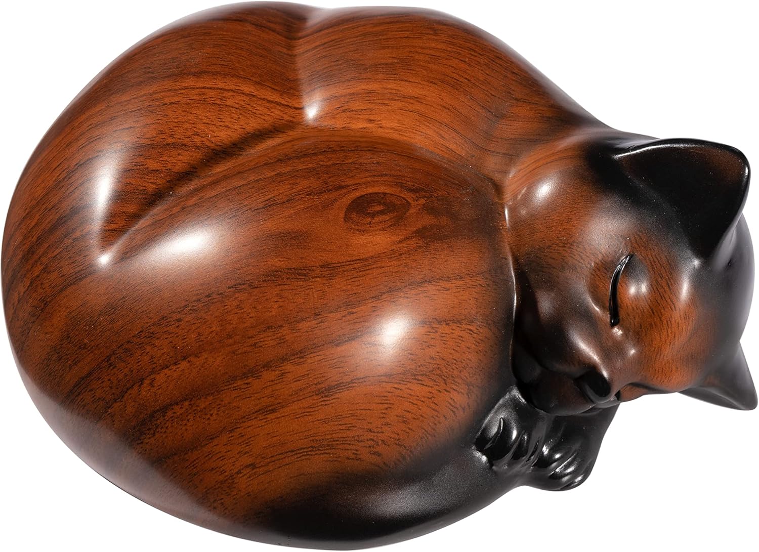 Kriss Art Urne pour animal de compagnie, urne de crémation en résine pour chat, urne pour cendres, urne pour petit animal