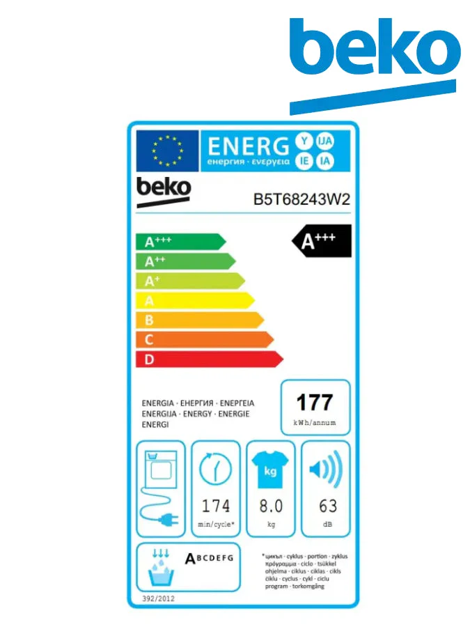 Beko B5T68243W2