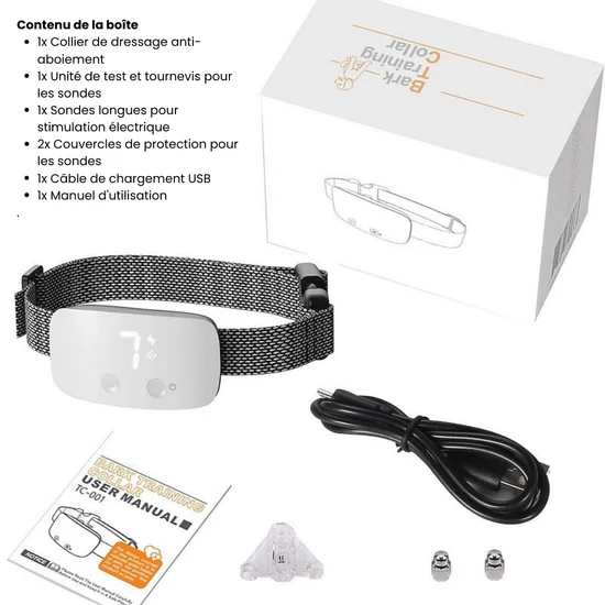 CalmPet - Collier Anti-Aboiement.