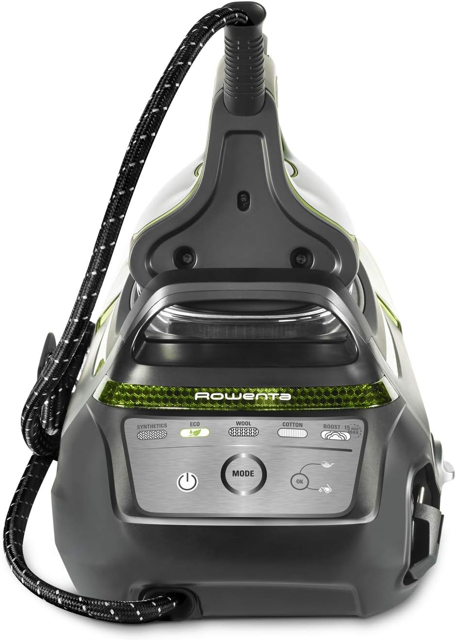 Rowenta Silence Steam Pro Centrale vapeur, Haute pression 8 bars, Fonction pressing 580g/min, Silencieuse, Fabriqué en France DG9246F0