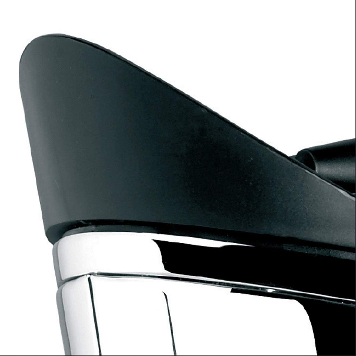 BUGATTI, Volo, Grille-Pain Électrique, 4 Fonctions, 6 Niveaux de Grillage, Design Innovant, Corps en Acier Inoxydable, Puissance 930 W (Chrome)