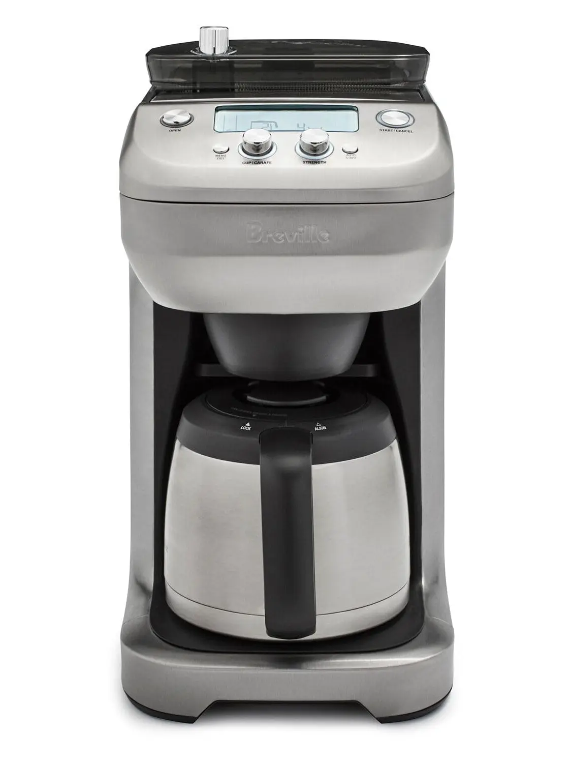 Breville Grind Control Coffee Machine BDC650BSS, Brushed Stainless Steel
