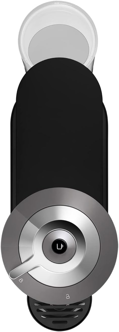 Nespresso Machine à café à capsules DeLonghi ENV 120.BWAE Vertuo Next Premium avec mousseur à lait, marron