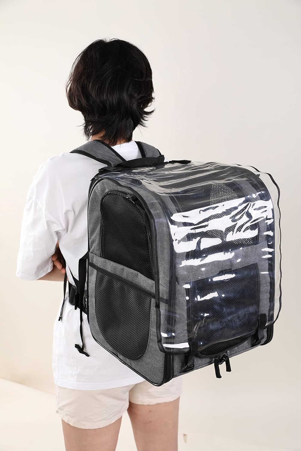 apollo walker Sac à dos pour animaux de compagnie, sac de transport pour chiens et chats de 2 à 12 kg, souple, vert armée