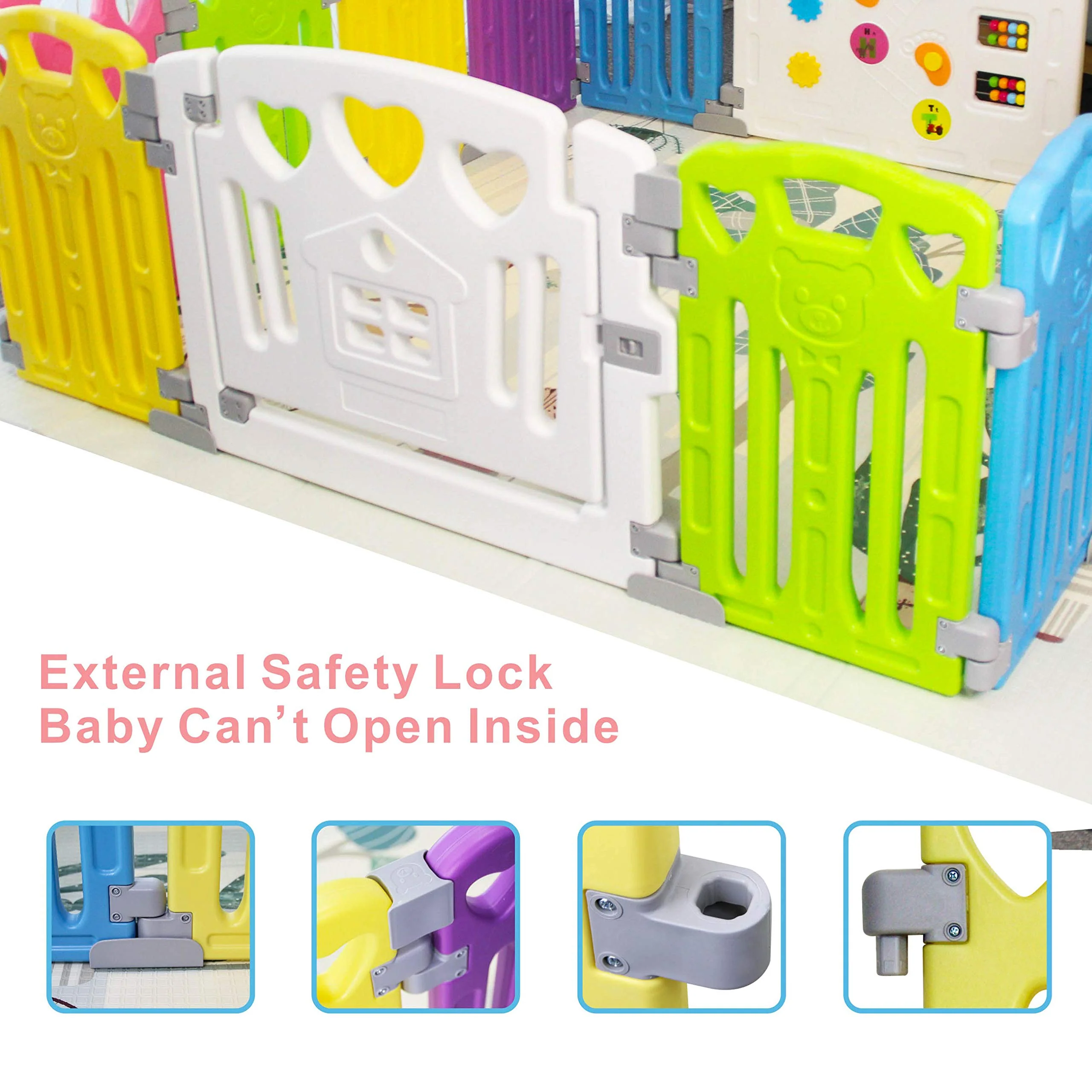 Baby Playpen Kids Activity Centre Safety Play Yard