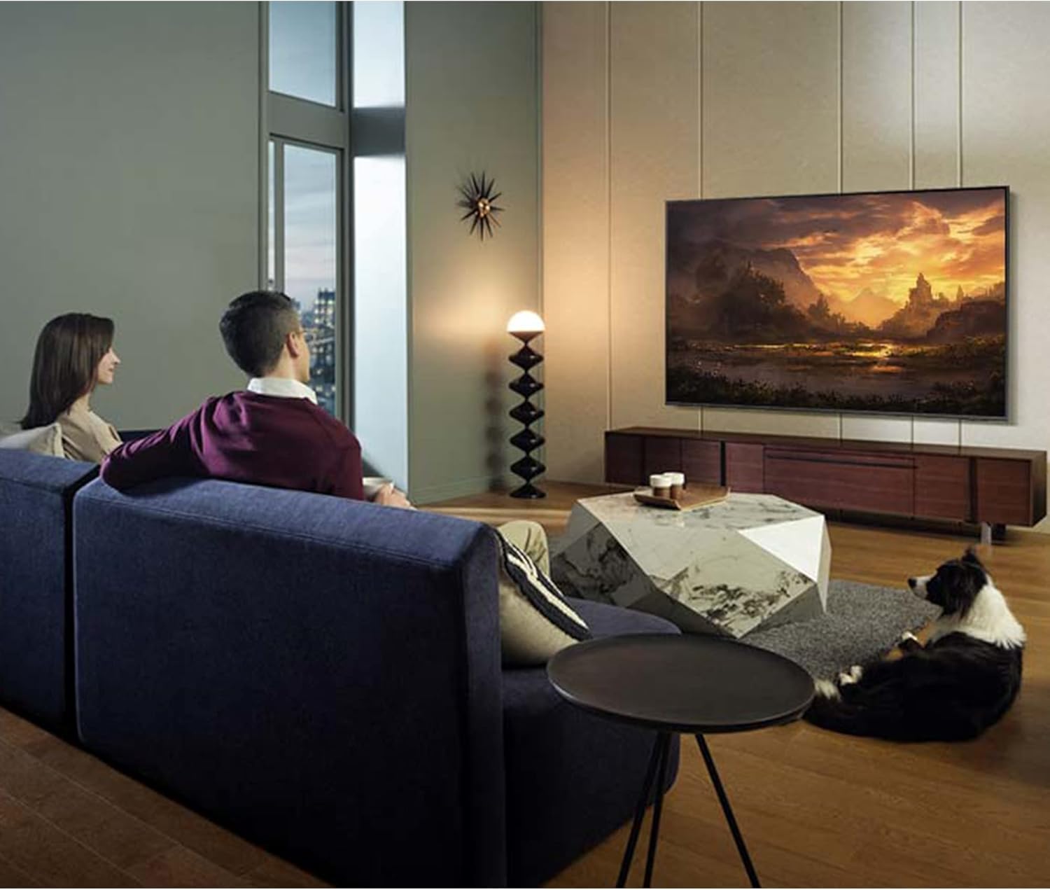 Samsung Téléviseur TQ85Q60D 85 (85 Pouces) QLED 4K Smart TV 2024