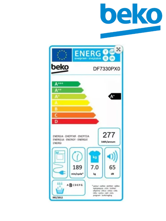Beko DF7330PXO