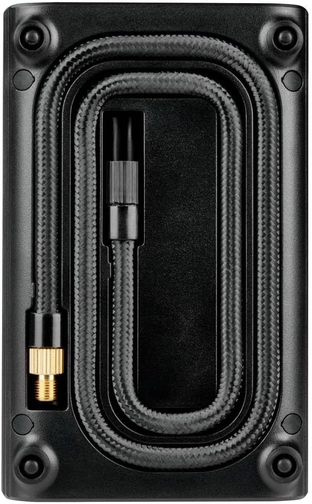 OSRAM TYREinflate Connect 650, compresseur de pneu numérique avec arrêt automatique et lumière LED, compresseur portable 12V pour pneus de voiture, connexion électrique via allume-cigare