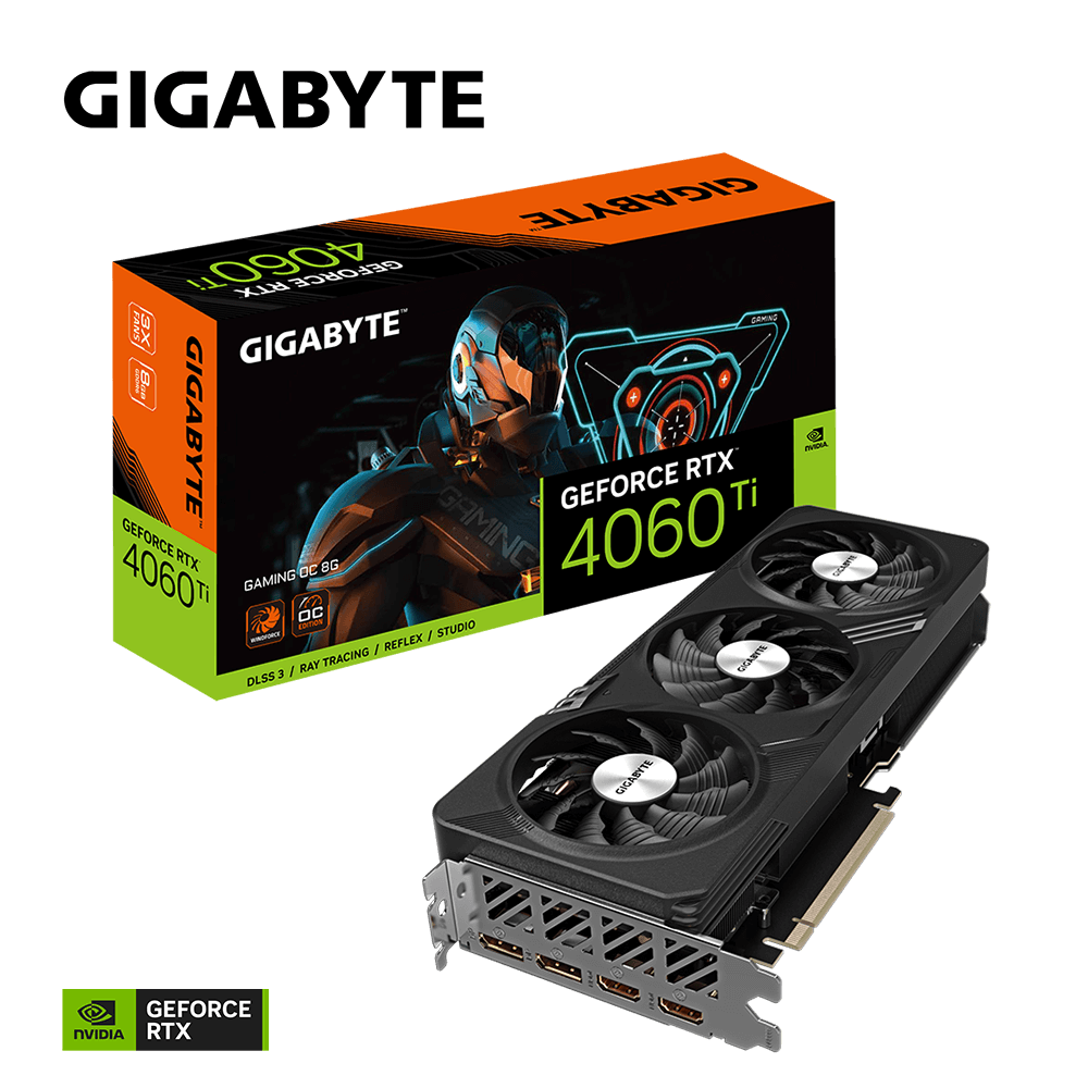 Gigabyte GeForce® RTX 4060 Ti Gaming OC 8G