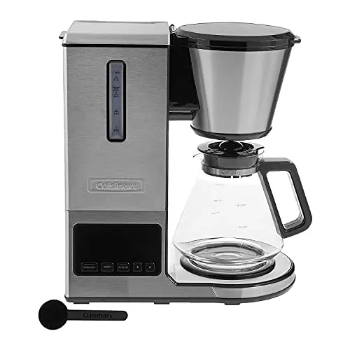 Cuisinart CPO-800P1 PurePrecision 8 Cup Pour-Over Coffee Brewer, Silver