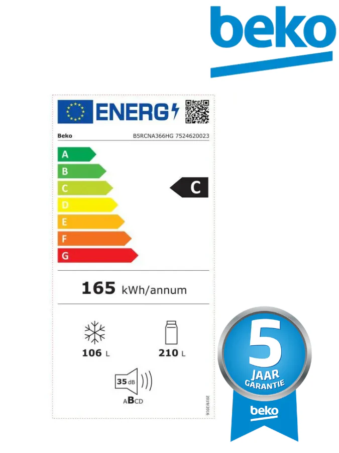 Beko B5RCNA366HG