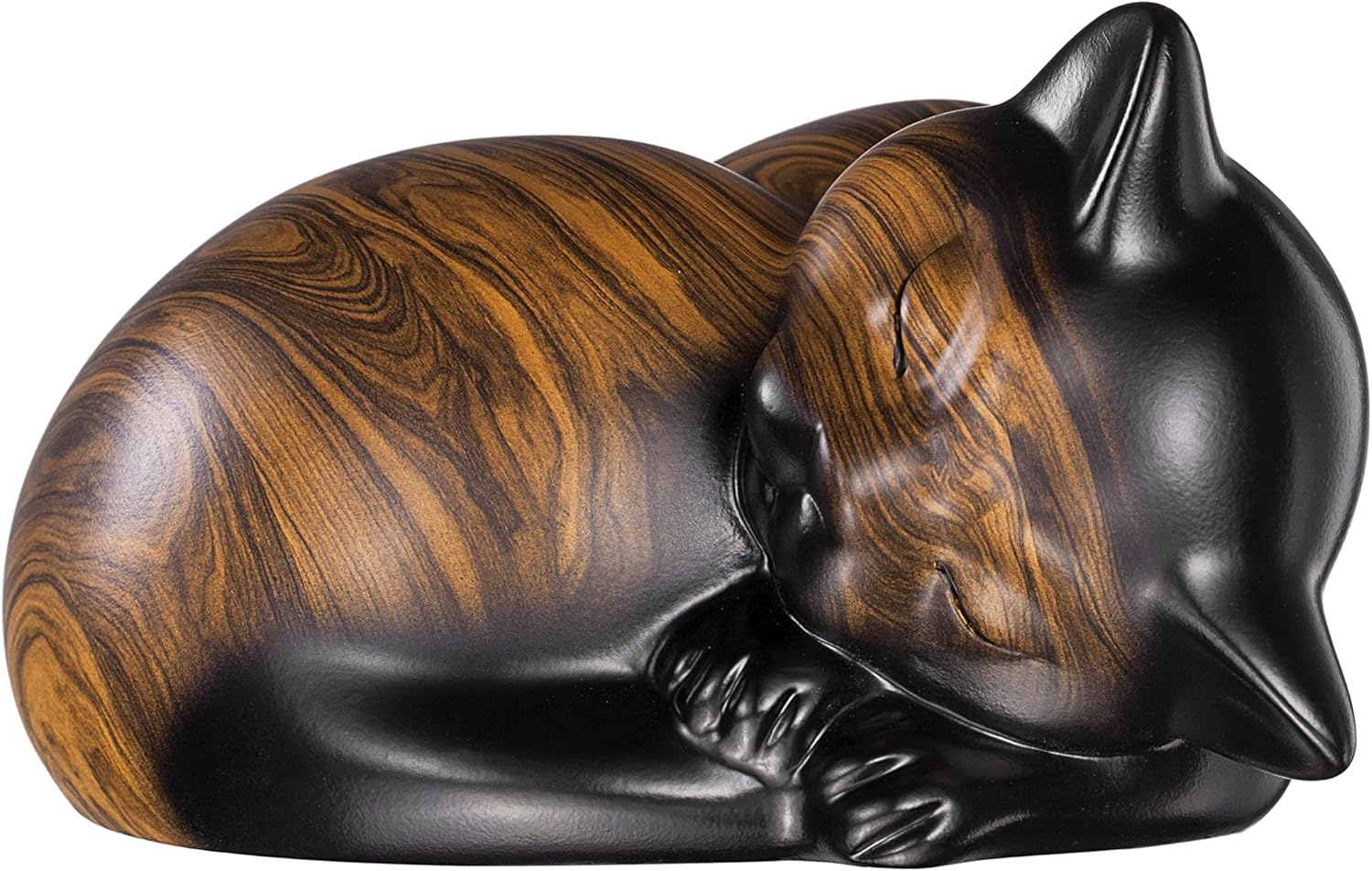 Kriss Art Urne pour animal de compagnie, urne de crémation en résine pour chat, urne pour cendres, urne pour petit animal