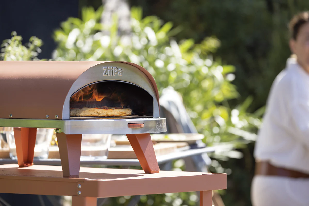 Four à Pizza PIANA à gaz Terracotta Ziipa
