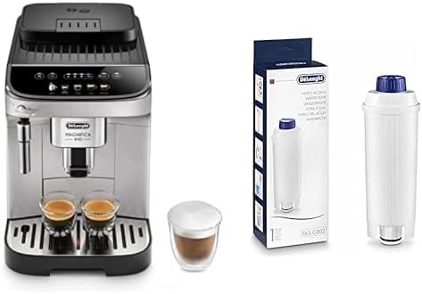 De'Longhi Magnifica Evo Machine a Café Grain ECAM292.33.SB, Machine Expresso et Cappucino, Argent [Exclusif Amazon], Cafè
