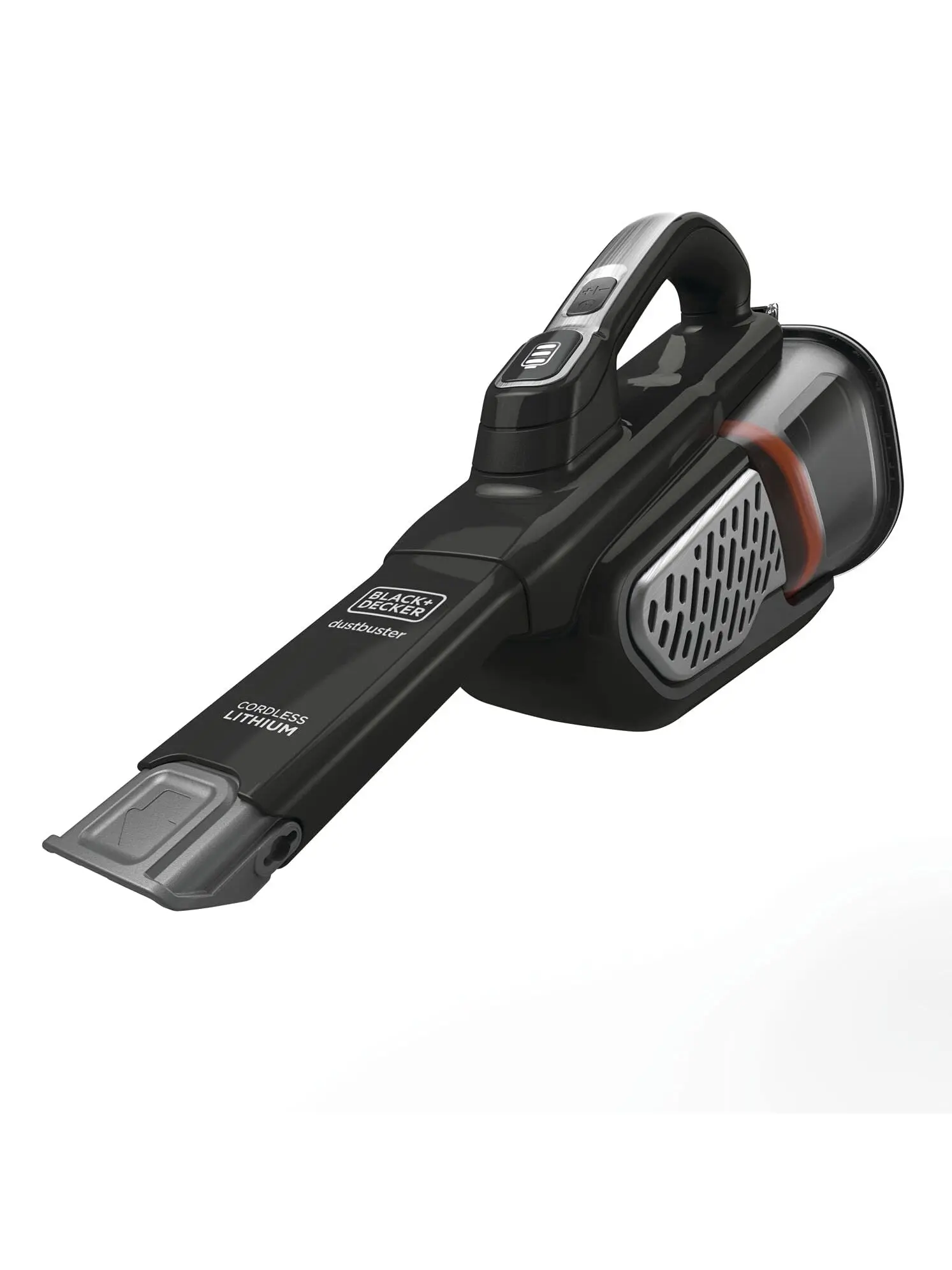 BLACK+DECKER dustbuster Handheld Vacuum, Cordless, AdvancedClean+, Black (HHVK515J00FF), Gray