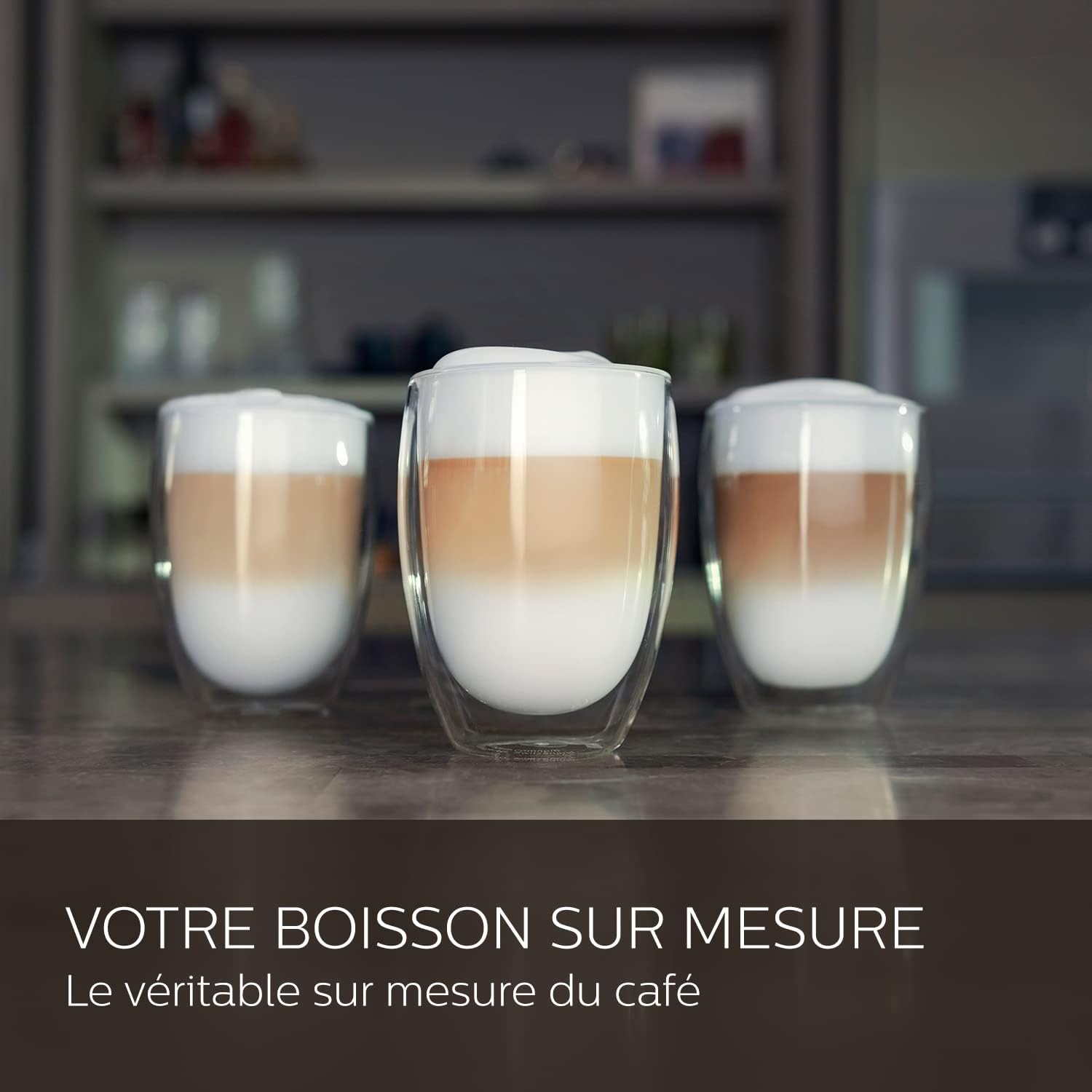 Saeco SM6580/10 Machine Espresso automatique - Noir brillant