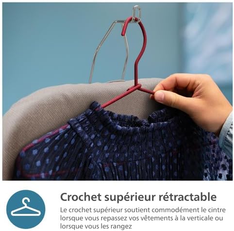 Philips Série 8500 Solution de repassage Tout-en-Un-Planche multi-angle, Technologie anti-brûlure, Socle amovible, Double technologie de chauffage, Élimine 99,9% des bactéries et acariens*(AIS8530/20)