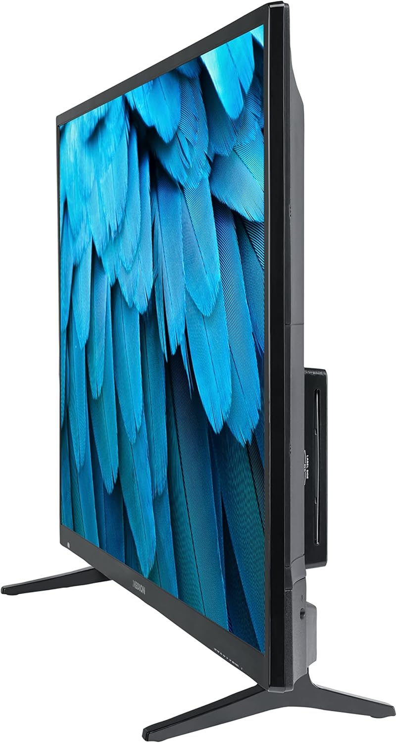 MEDION E14080 (MD 30224) Téléviseur Full HD 100,3 cm (40 Pouces) (Lecteur DVD intégré, récepteur Triple Tuner DVB-T2 DVB-C DVB-S2, 2 x HDMI, VGA, USB, Mediaplayer, CI+)