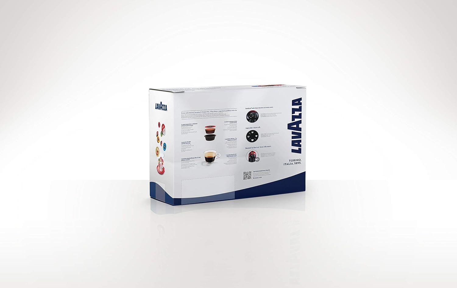 Lavazza A Modo Mio Idola Machine à café 1500W 1,1 l machine à café Red Fire