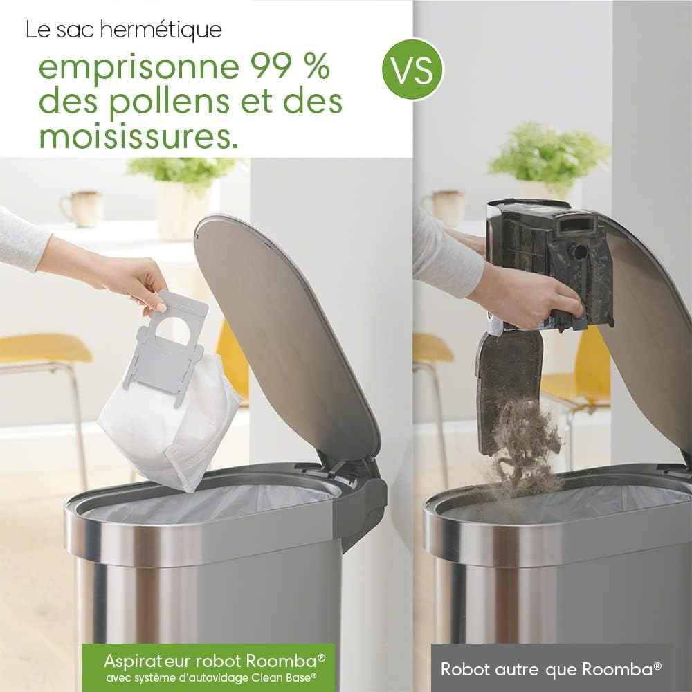 iRobot Roomba Combo j9+ Vacuum and Mop Robot with Automatic Suction/Refill Station, Mapping, PrecisionVision Navigation, 4-Stage Cleaning, Object Detection/Avoidance, Voice Assistant Compatible