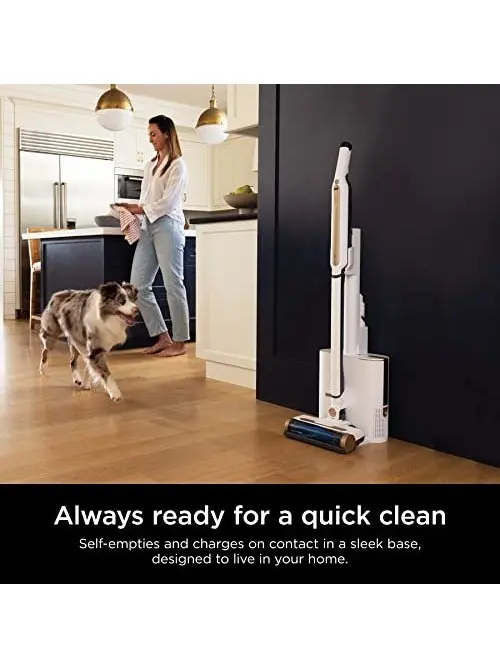 Shark WS642RG WANDVAC System Pet 3-in-1 Ultra-Lightweight Powerful Cordless Stick & Handheld Vacuum Combo with Charging Dock, Duster Crevice Tool & Pet Multi-Tool, Rose Gold