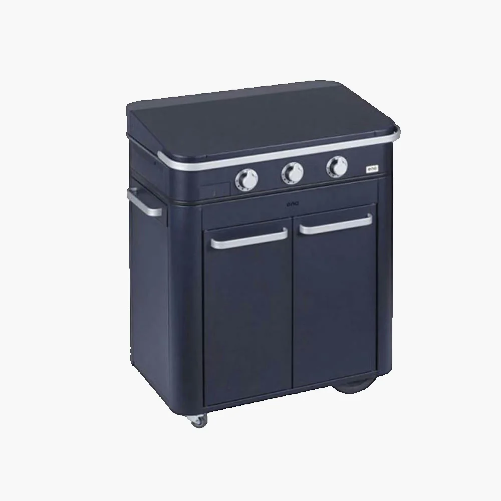 Chariot pour plancha Enosign 80 bleu navy Eno ENO