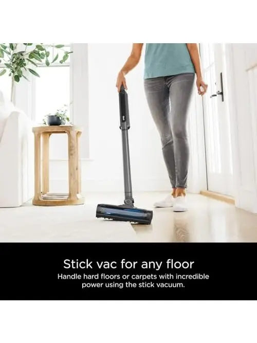 Shark WS642RG WANDVAC System Pet 3-in-1 Ultra-Lightweight Powerful Cordless Stick & Handheld Vacuum Combo with Charging Dock, Duster Crevice Tool & Pet Multi-Tool, Rose Gold