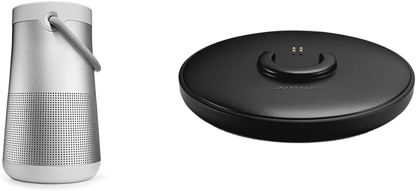 Bose Enceinte Bluetooth Portable SoundLink Revolve+ (Séries II) : Enceinte sans Fil Résistante Ã€ Lâ€™Eau Dotée Dâ€™Une Batterie Longue Durée, Noir