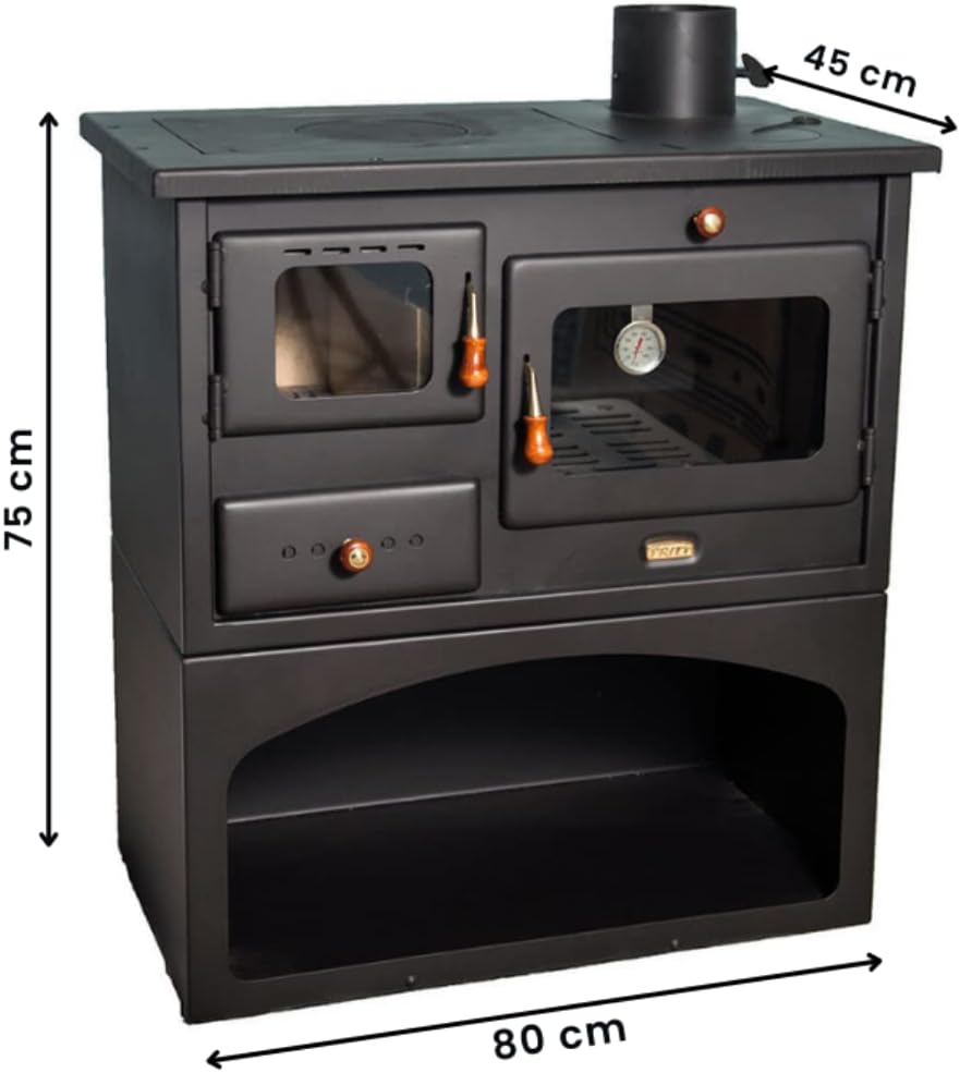 Cuisinière à Bois BALKAN ENERGY 1P34, 10.1kW