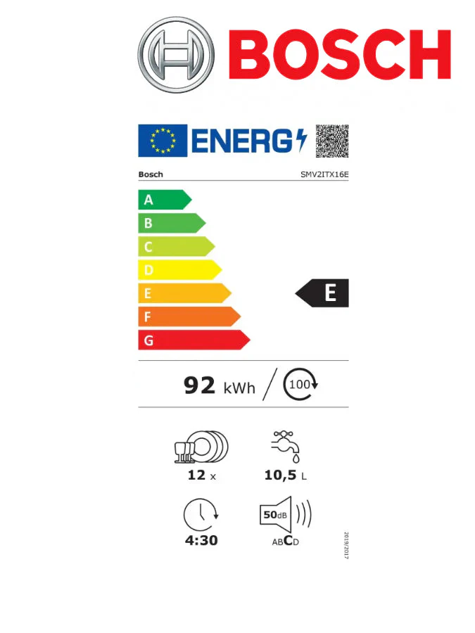 Bosch SMV2ITX16E