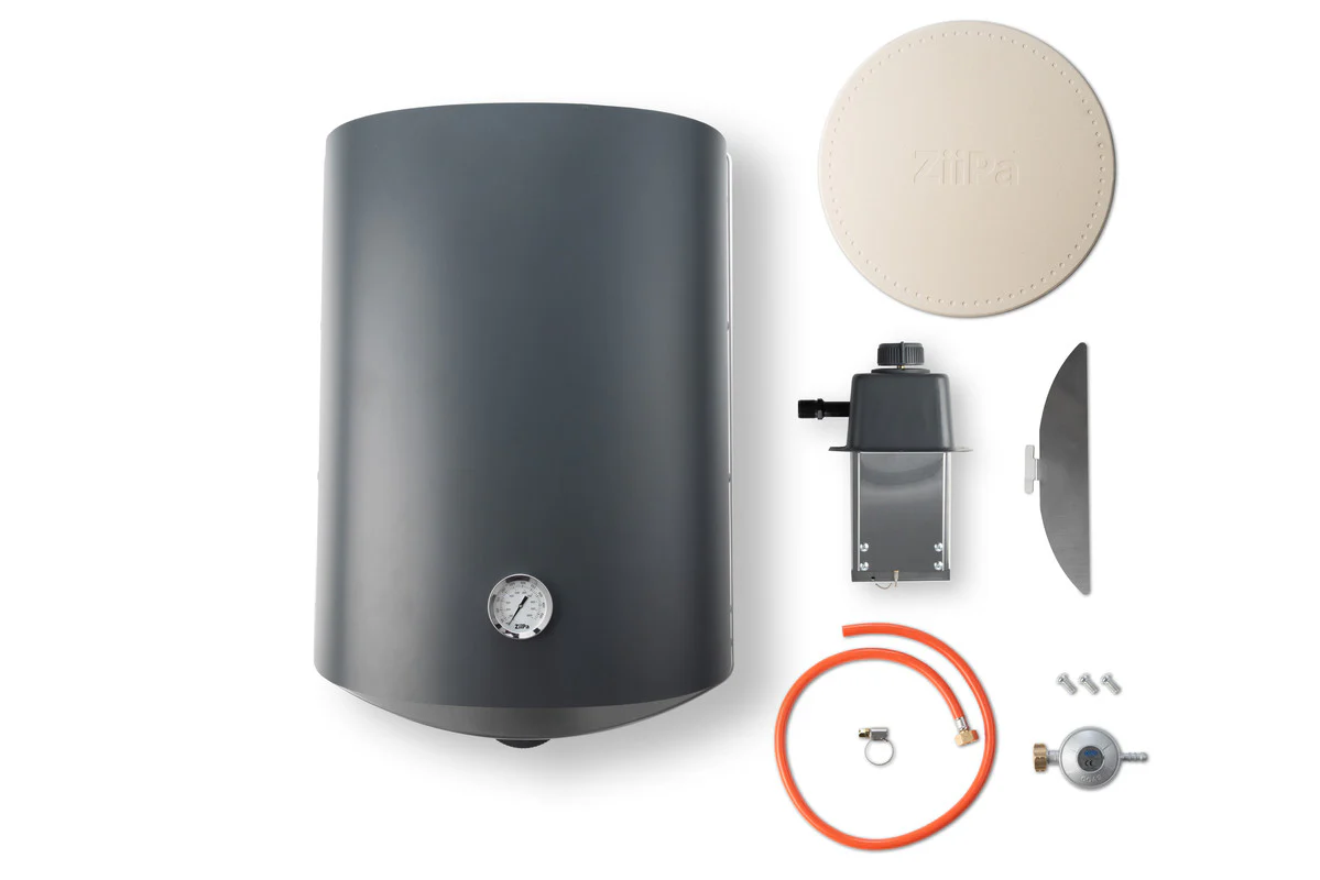 Four à Pizza PIANA à gaz Ardoise Ziipa