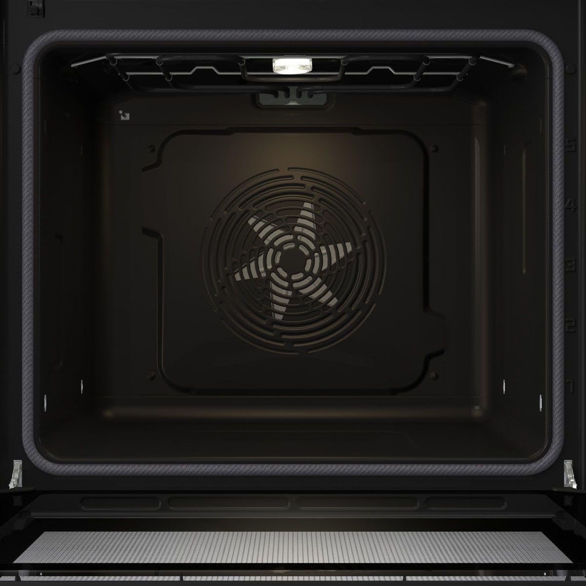 Hisense BSA65226PX Four multifonction SteamAdd - Cavité XXL de 77L, Pyrolyse, 13 Fonctions, 3 Programmes avec Vapeur, Fonction Pizza 300°C, AirFry, Inox, Classe A+