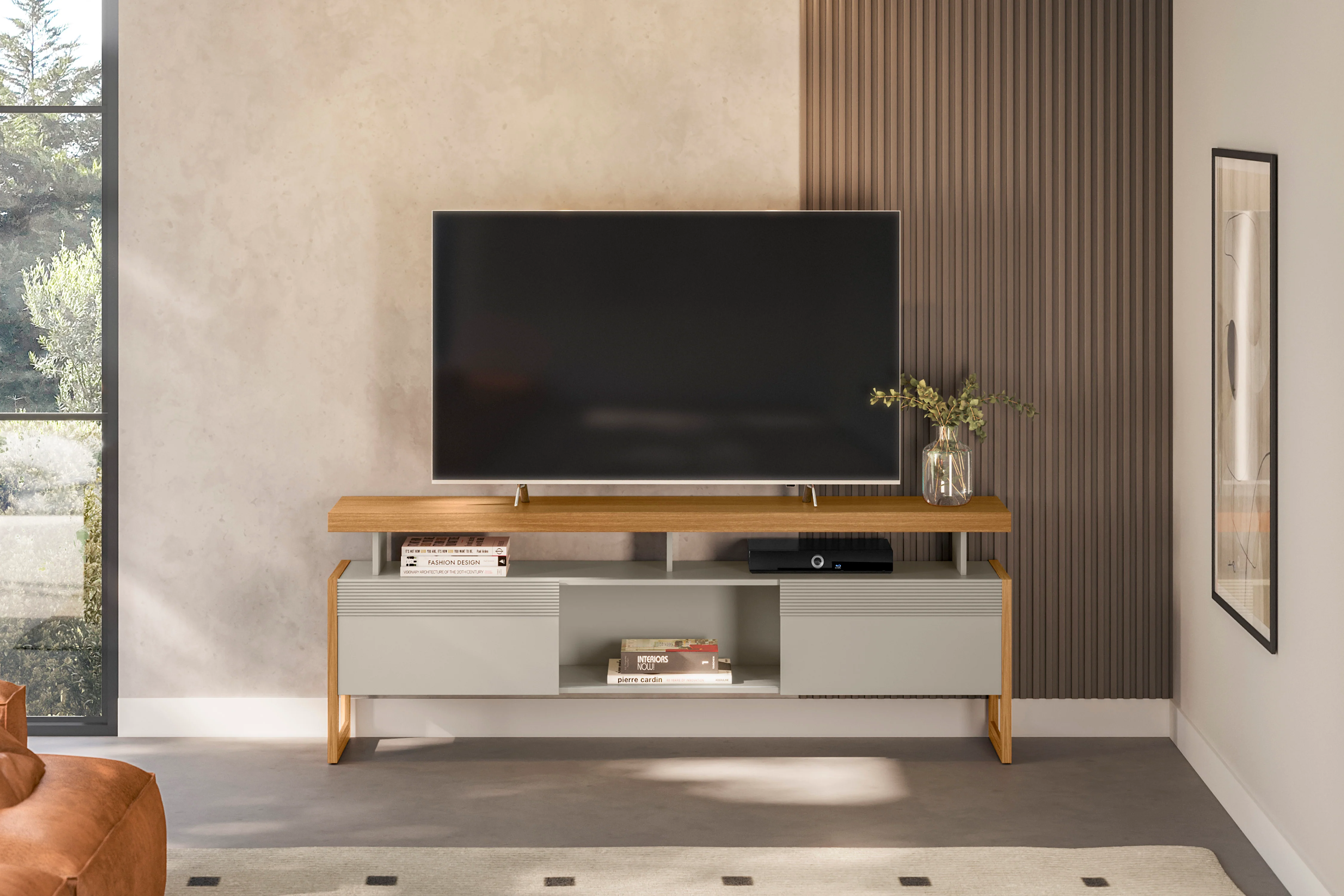 RACK ESMERALDA NATURE  OFF WHITE