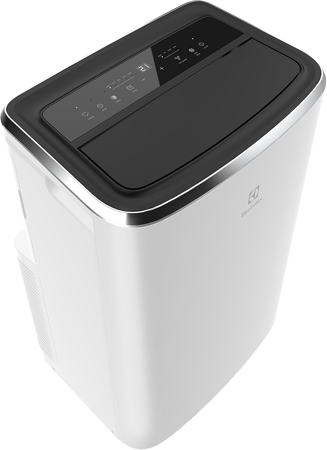 Electrolux Comfort 600 transportable AC BTU 9000, EXP26U338CW, Climatiseur Portable, 2,6 KW, Mode Silencieux, Fonction 3-en-1, WiFi, Affichage LED, Télécommande Intuitive, Blanc