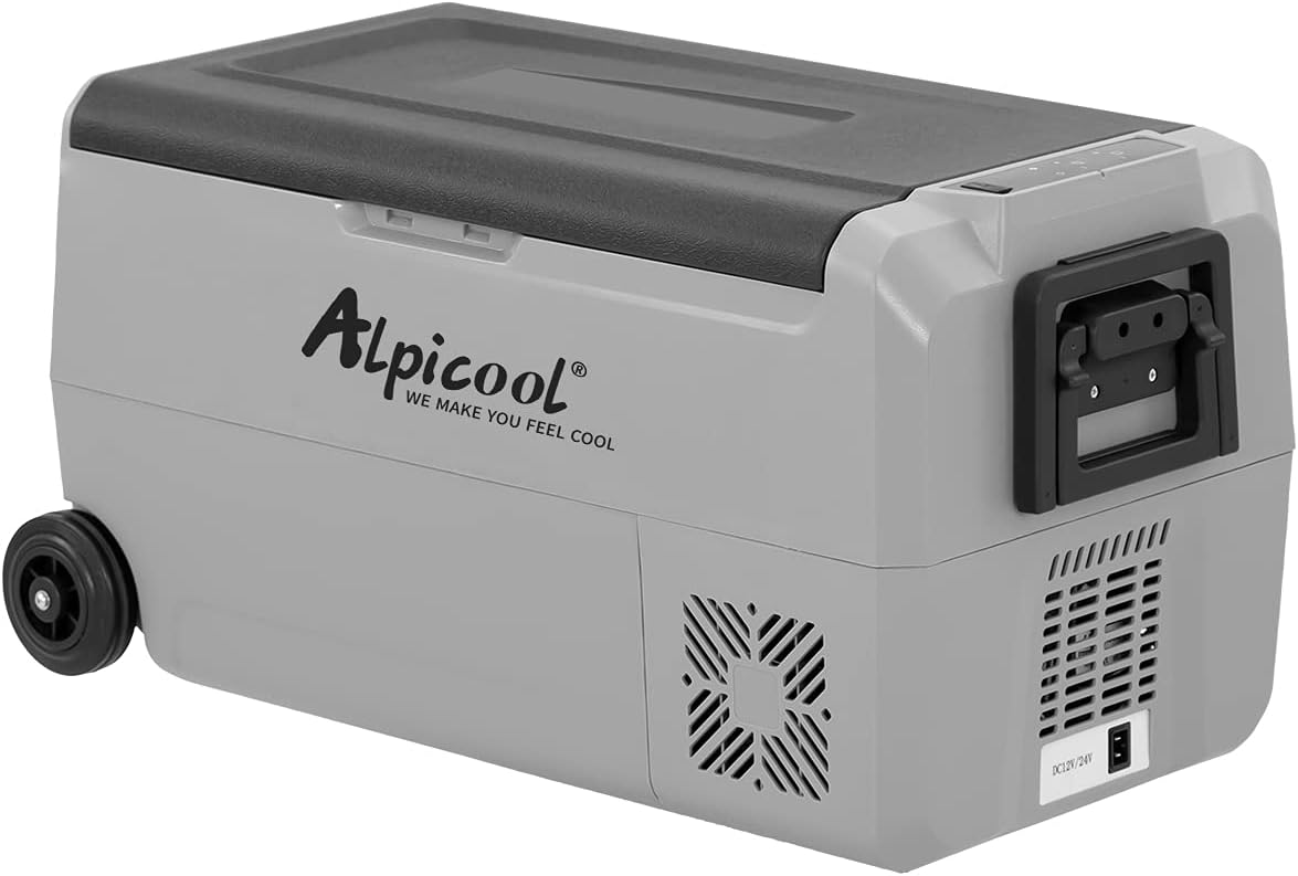 Alpicool CX30 30L Réfrigérateur de Voiture portable congélateur et réfrigérateur, Glaciere lectrique à Compression pour Maison, dortoir, Camping