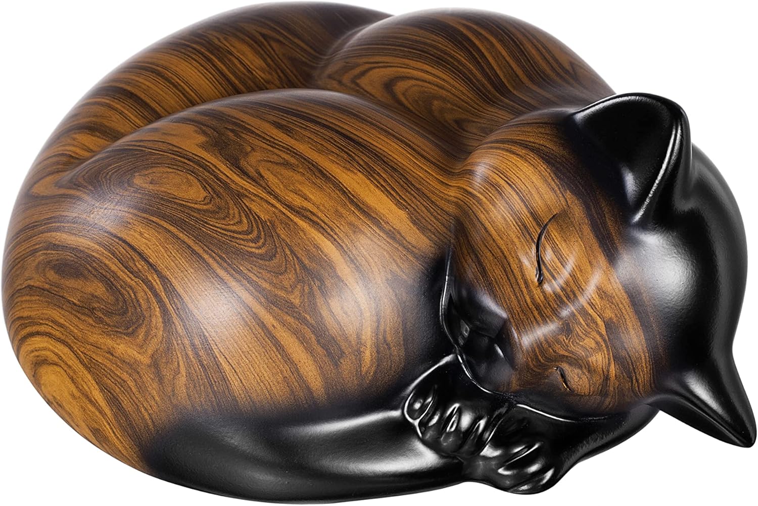 Kriss Art Urne pour animal de compagnie, urne de crémation en résine pour chat, urne pour cendres, urne pour petit animal